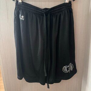 Chrome Hearts Vra Mesh Black Loose Double Mesh Letter Print Sports